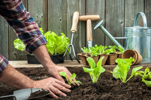Charity donation of reusable garden items