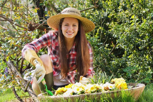 PCI-compliant secure payment area for gardeners