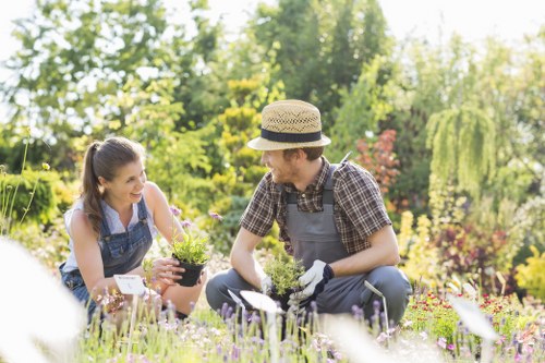 Booking and pricing section for gardeners